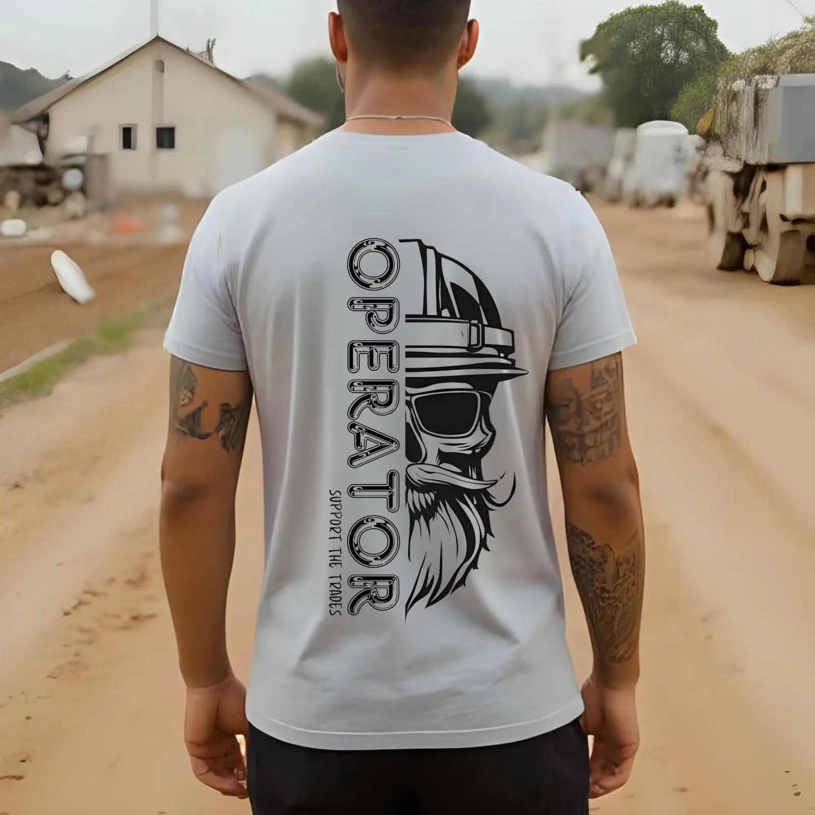 เสื้อยืดคนขับเครื่องจักร เครื่ - Heavy Equipment Washing บทวิจารณ์และราคา